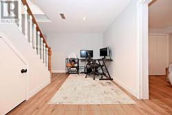 no  wasted space- this is perfect office area - 