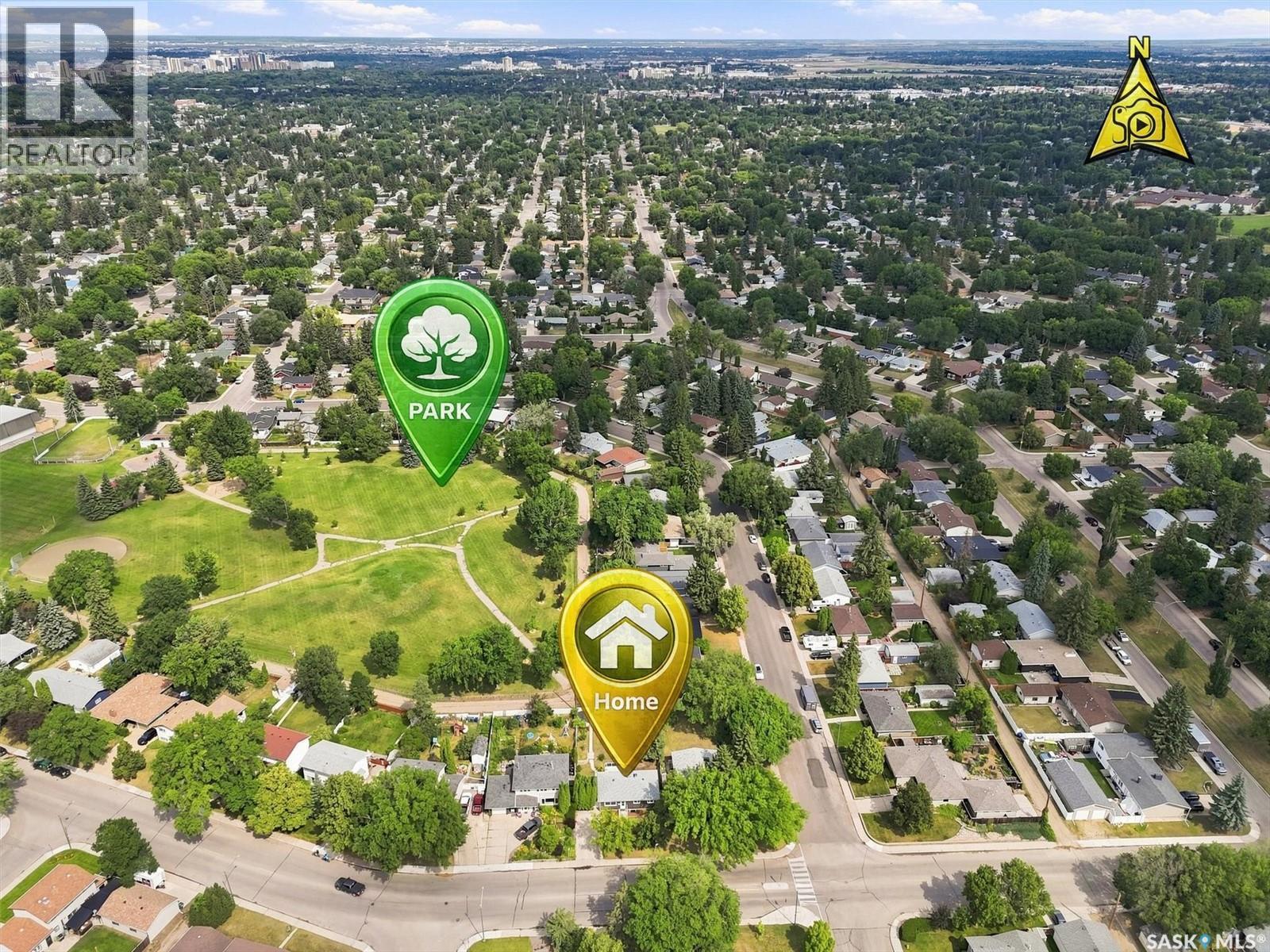 1315 Wilson Crescent, Saskatoon, SK - Outdoor With View