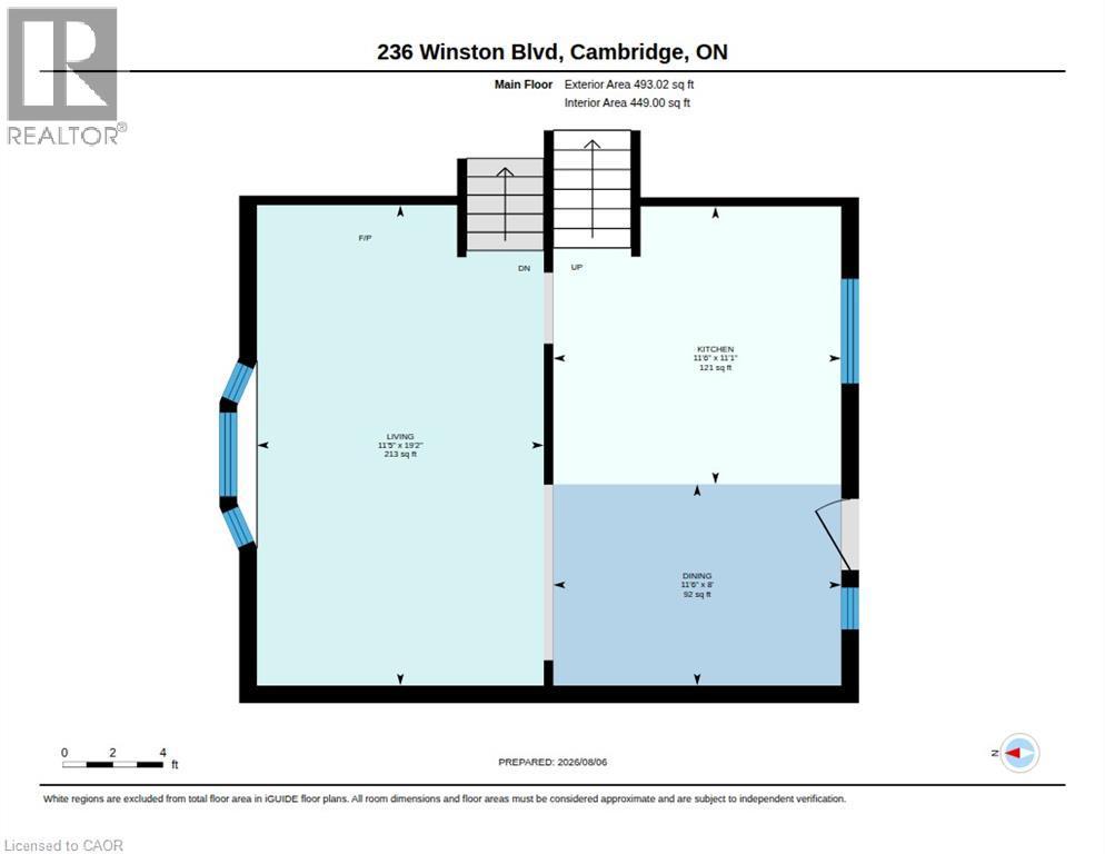Floor plan - 236 Winston Boulevard, Cambridge, ON - Other