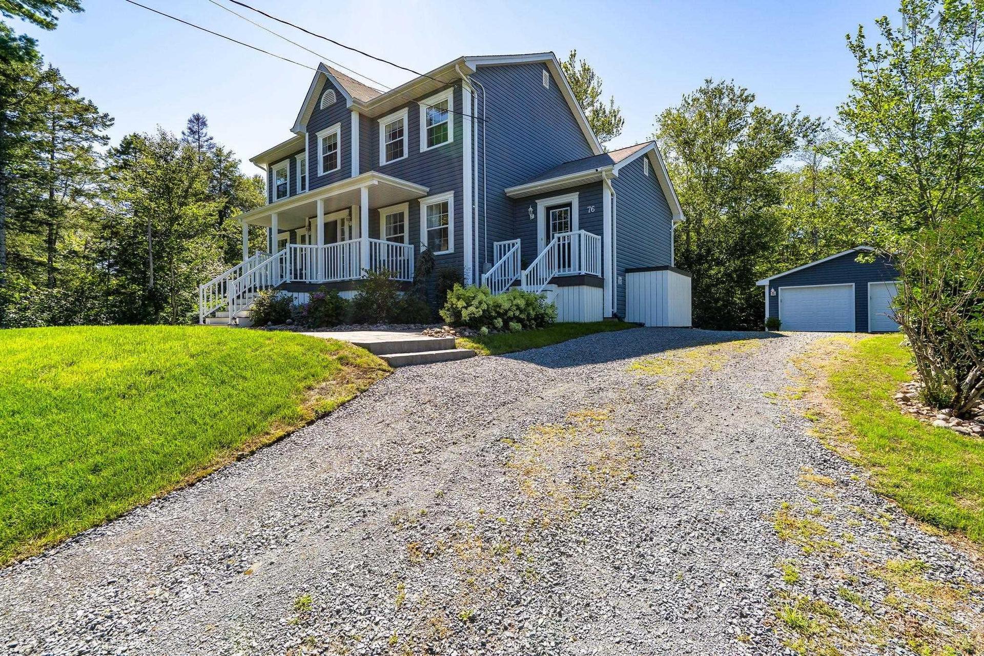 76 Old Mill Road, Hammonds Plains, NS - Outdoor With Deck Patio Veranda