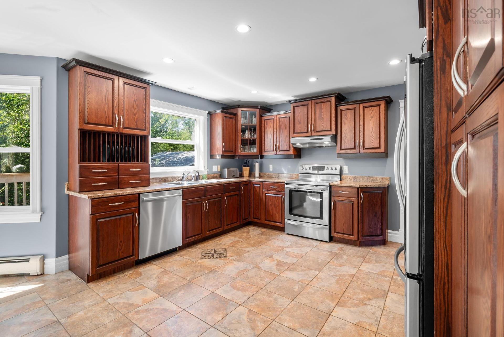 76 Old Mill Road, Hammonds Plains, NS - Indoor Photo Showing Kitchen With Stainless Steel Kitchen
