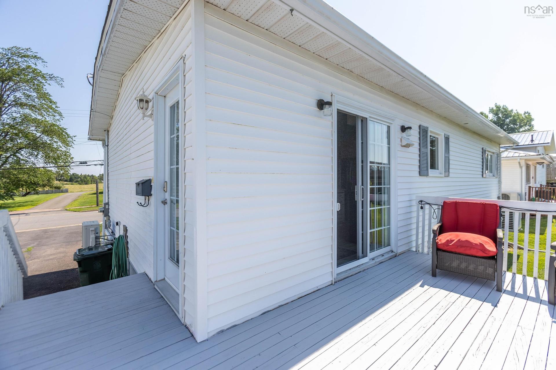 75 Willow Street, Amherst, NS - Outdoor With Deck Patio Veranda With Exterior