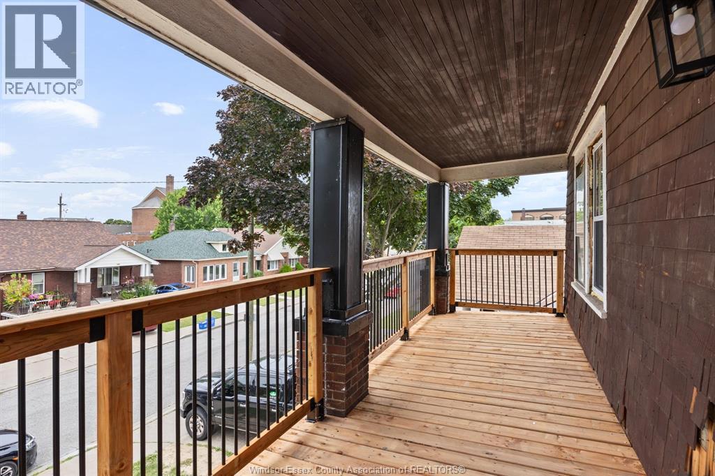 1358 Pierre Unit# Upper, Windsor, ON - Outdoor With Deck Patio Veranda With Exterior