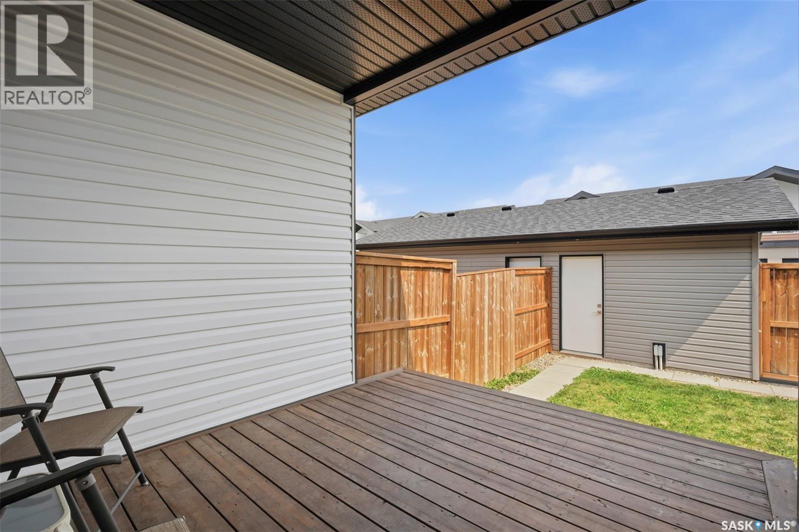 26 619 Evergreen Boulevard, Saskatoon, SK - Outdoor With Deck Patio Veranda With Exterior
