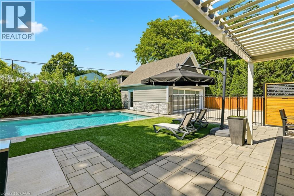 2113 Courtland Drive, Burlington, ON - Outdoor With In Ground Pool