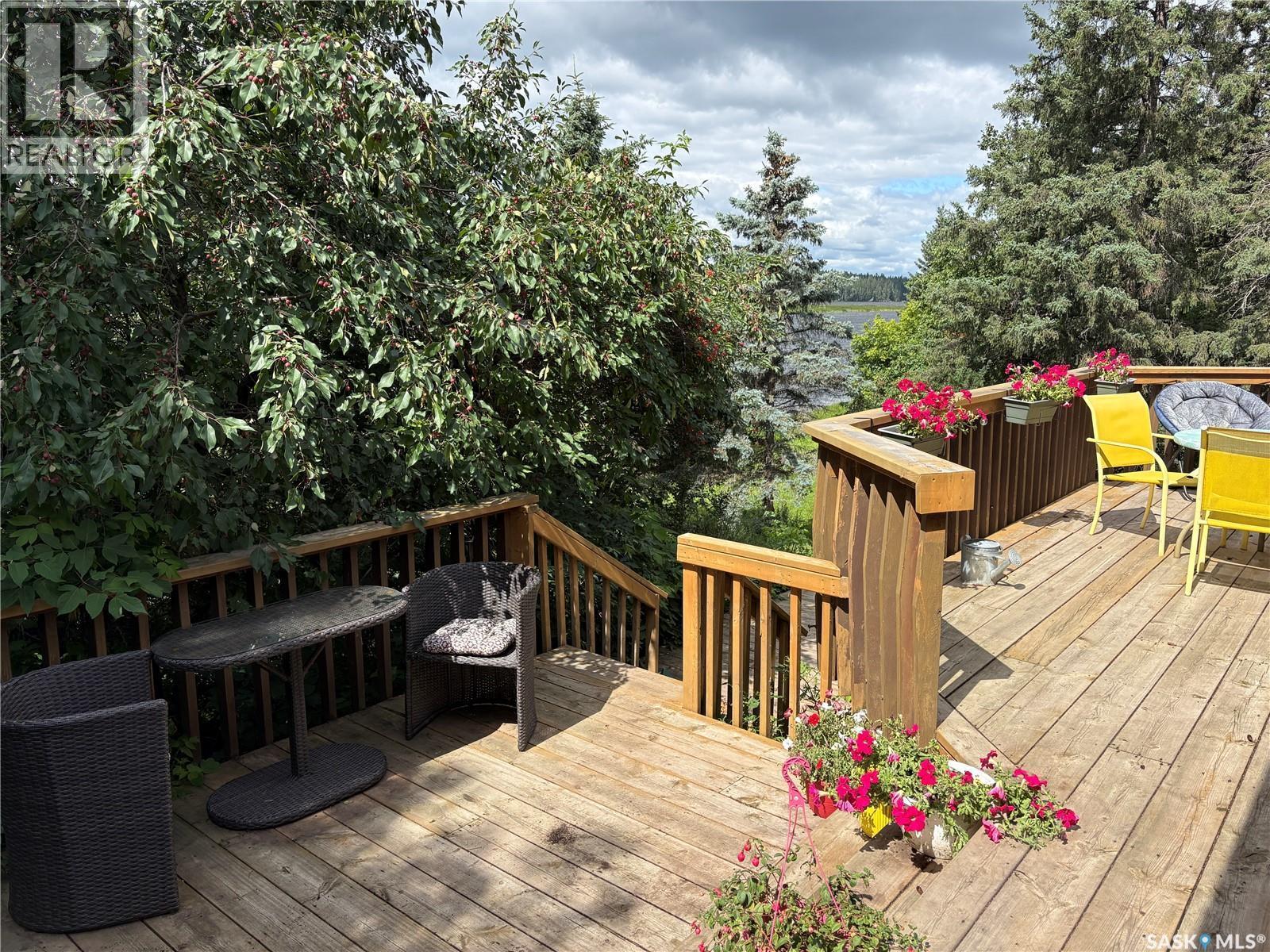 340 Johnson Avenue, Big River, SK - Outdoor With Deck Patio Veranda