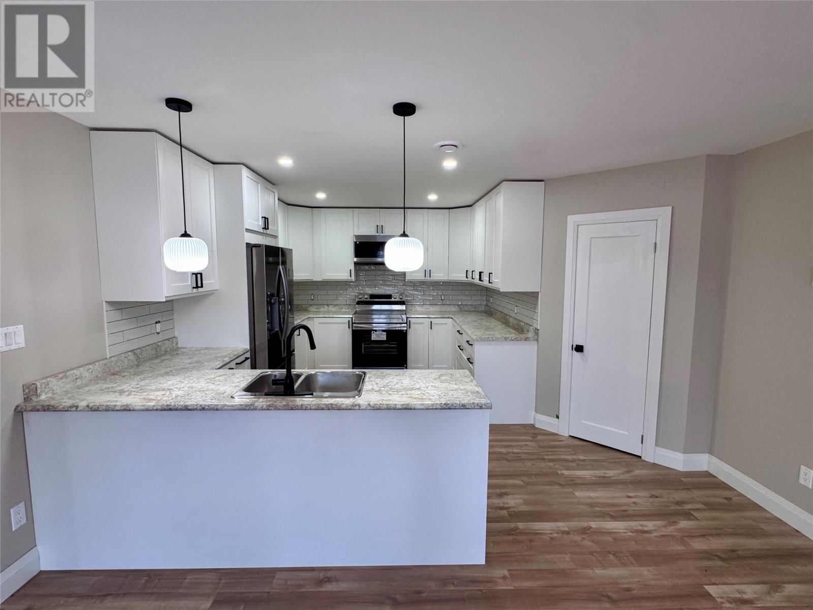 4 Second Avenue, Deer Lake, NL - Indoor Photo Showing Kitchen With Double Sink With Upgraded Kitchen