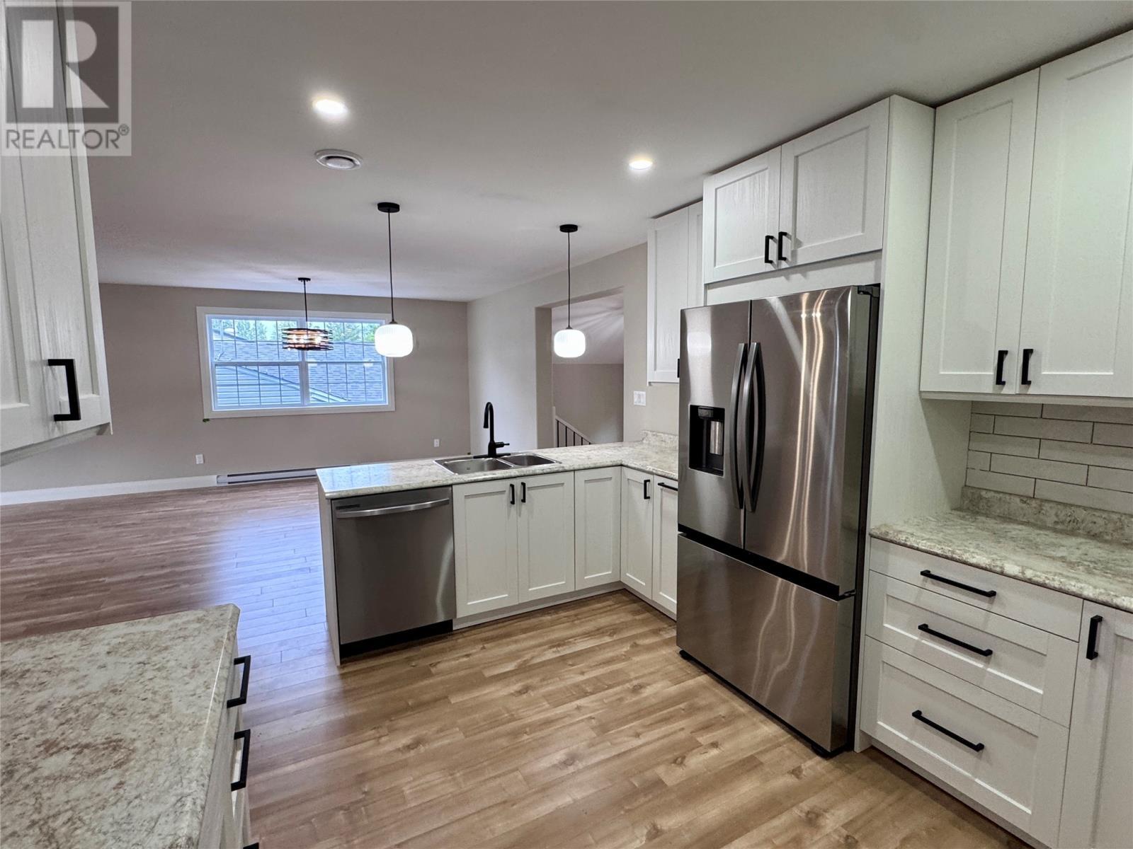 4 Second Avenue, Deer Lake, NL - Indoor Photo Showing Kitchen With Double Sink With Upgraded Kitchen