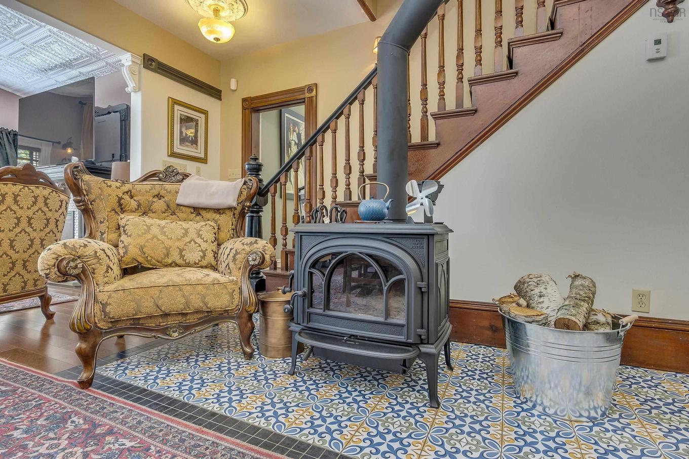 174 South Street, Berwick, NS - Indoor With Fireplace