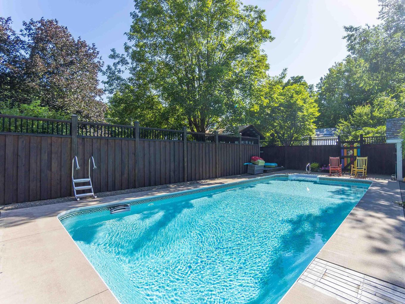 174 South Street, Berwick, NS - Outdoor With In Ground Pool With Backyard