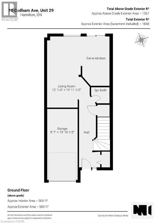 Floor plan - 10 Cadham Boulevard Unit# 29, Hamilton, ON - Other