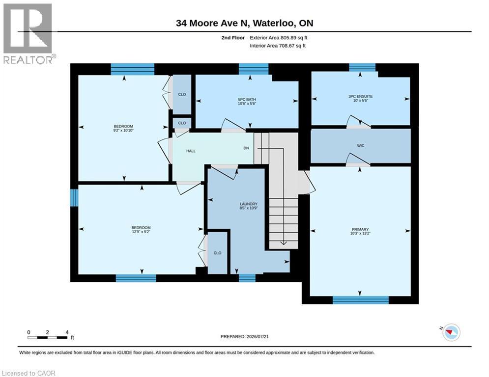 Floor plan - 34 Moore Avenue N, Waterloo, ON - Other
