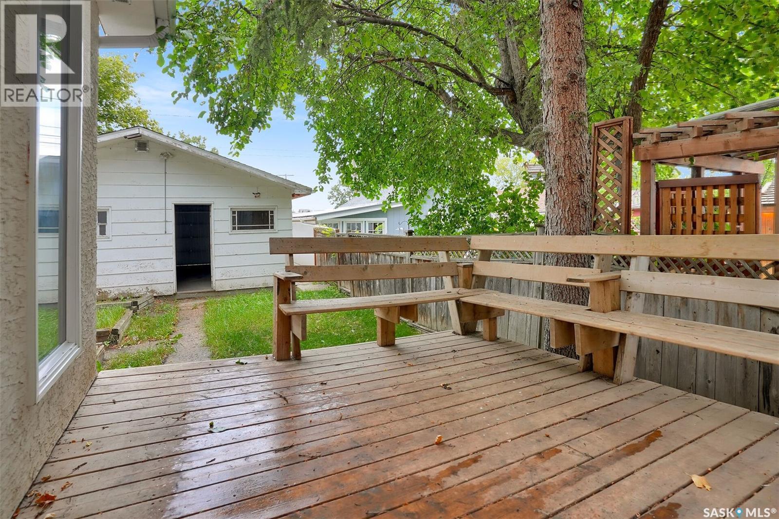 3524 Victoria Avenue, Regina, SK - Outdoor With Deck Patio Veranda With Exterior