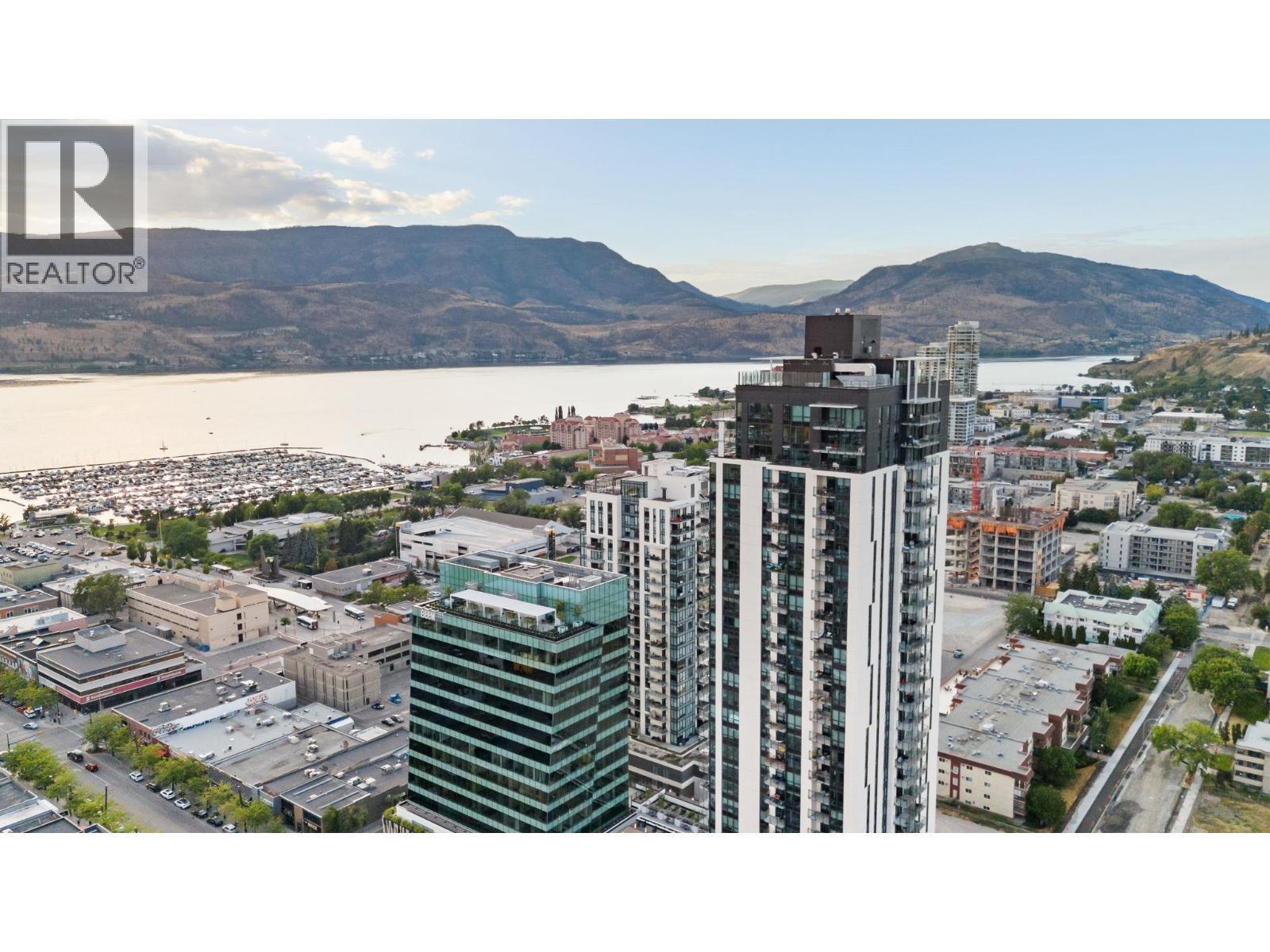 1488 Bertram Street Unit# 3202, Kelowna, BC - Outdoor With Body Of Water With View