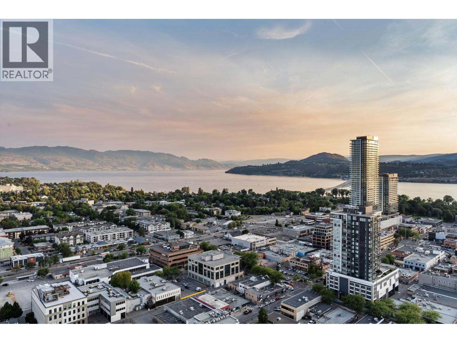 1488 Bertram Street Unit# 3202, Kelowna, BC - Outdoor With Body Of Water With View