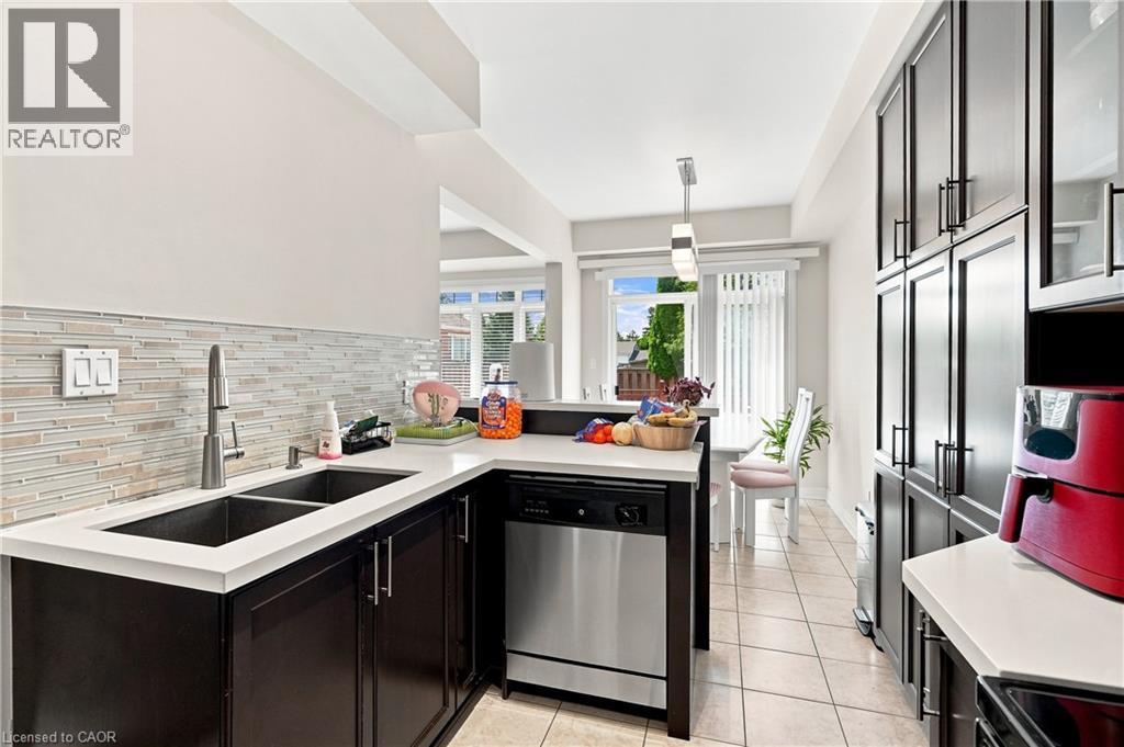 1050 Ryckman Common, Burlington, ON - Indoor Photo Showing Kitchen With Double Sink