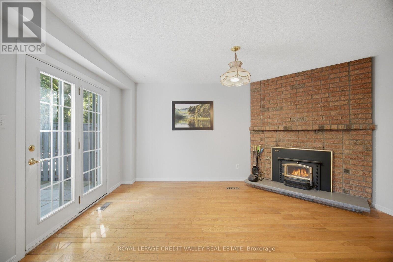 49 Sutter Avenue, Brampton, ON - Indoor Photo Showing Living Room With Fireplace