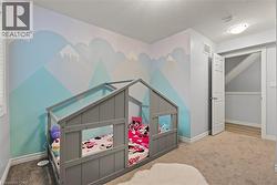 Rec room with carpet floors - 