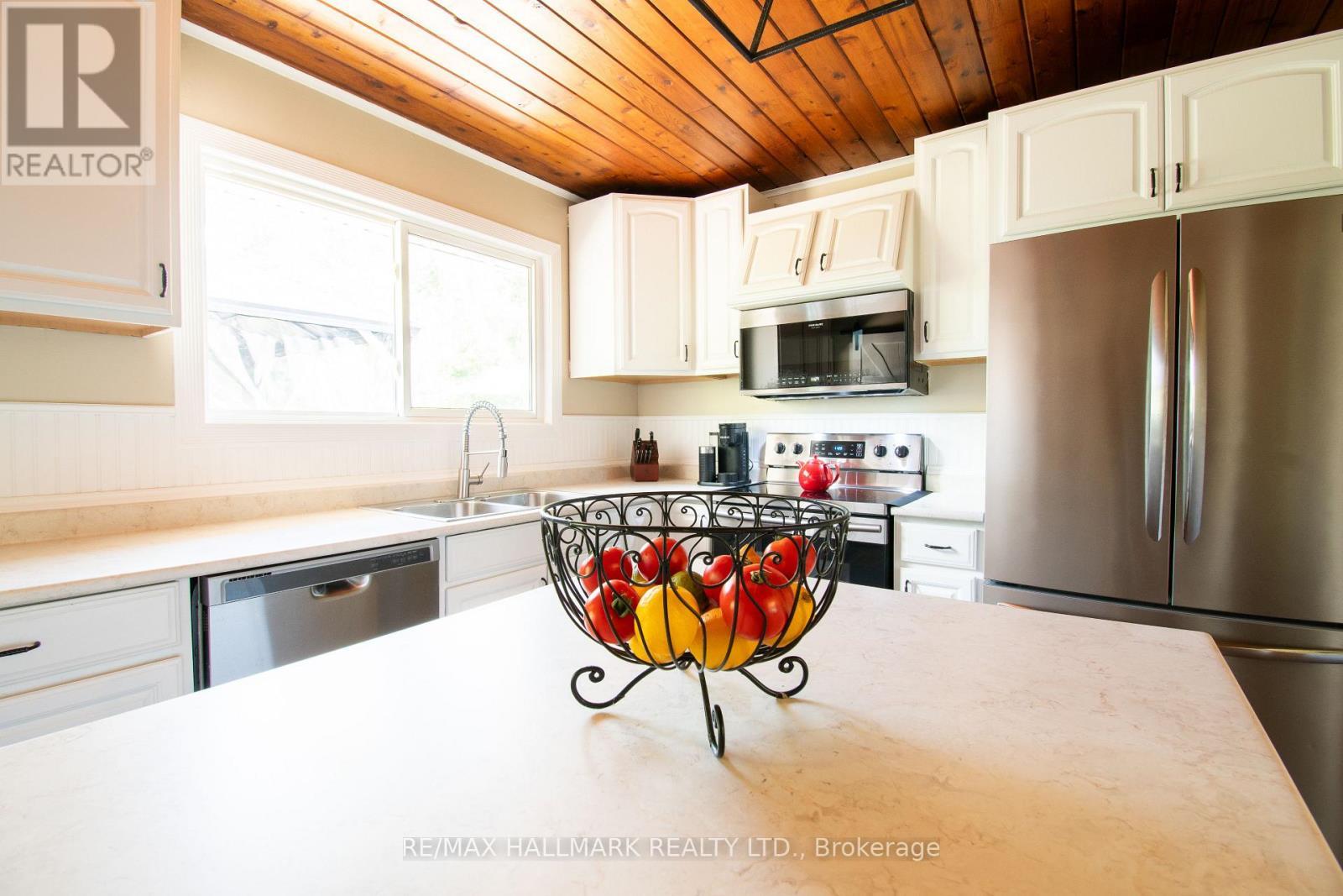 175 Concession 2 Road, Brock, ON - Indoor Photo Showing Kitchen With Double Sink