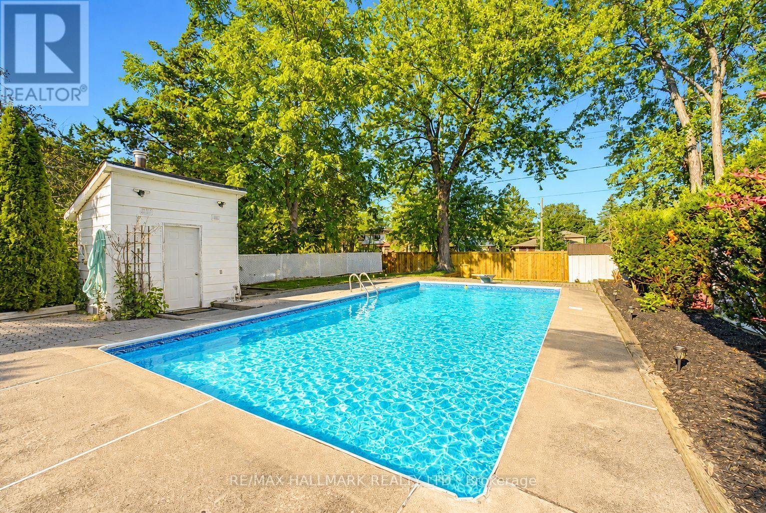 117 Clappison Boulevard, Toronto, ON - Outdoor With In Ground Pool