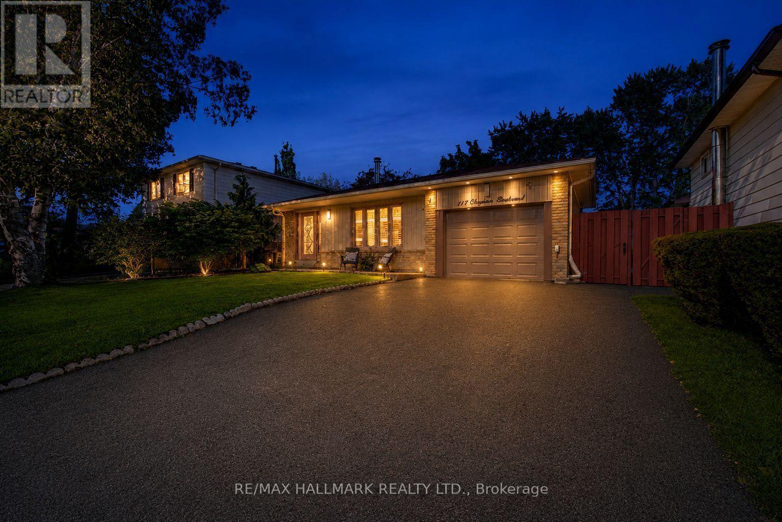 Ai Twilight view - 117 Clappison Boulevard, Toronto, ON - Outdoor