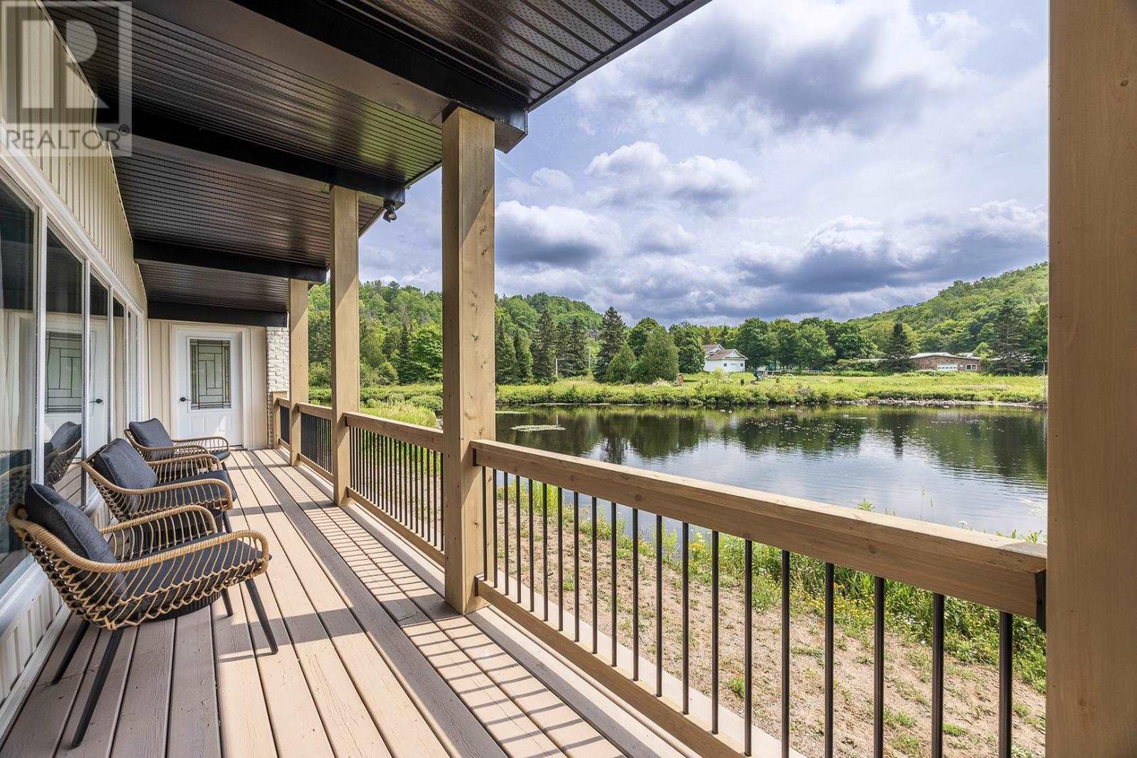 264 Macintyre Rd, Sault Ste. Marie, ON - Outdoor With Body Of Water With Deck Patio Veranda With Exterior