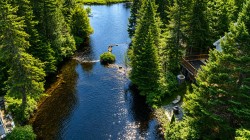 Accès au plan d'eau - 