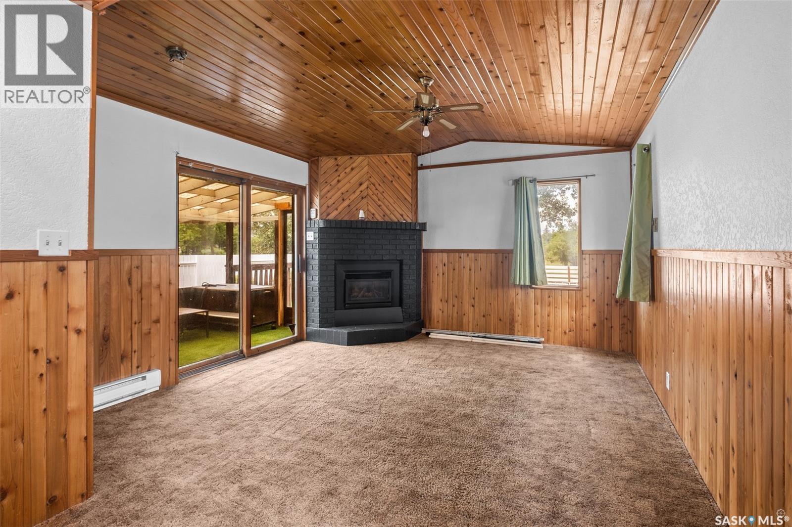 1338 Lacroix Crescent, Prince Albert, SK - Indoor With Fireplace