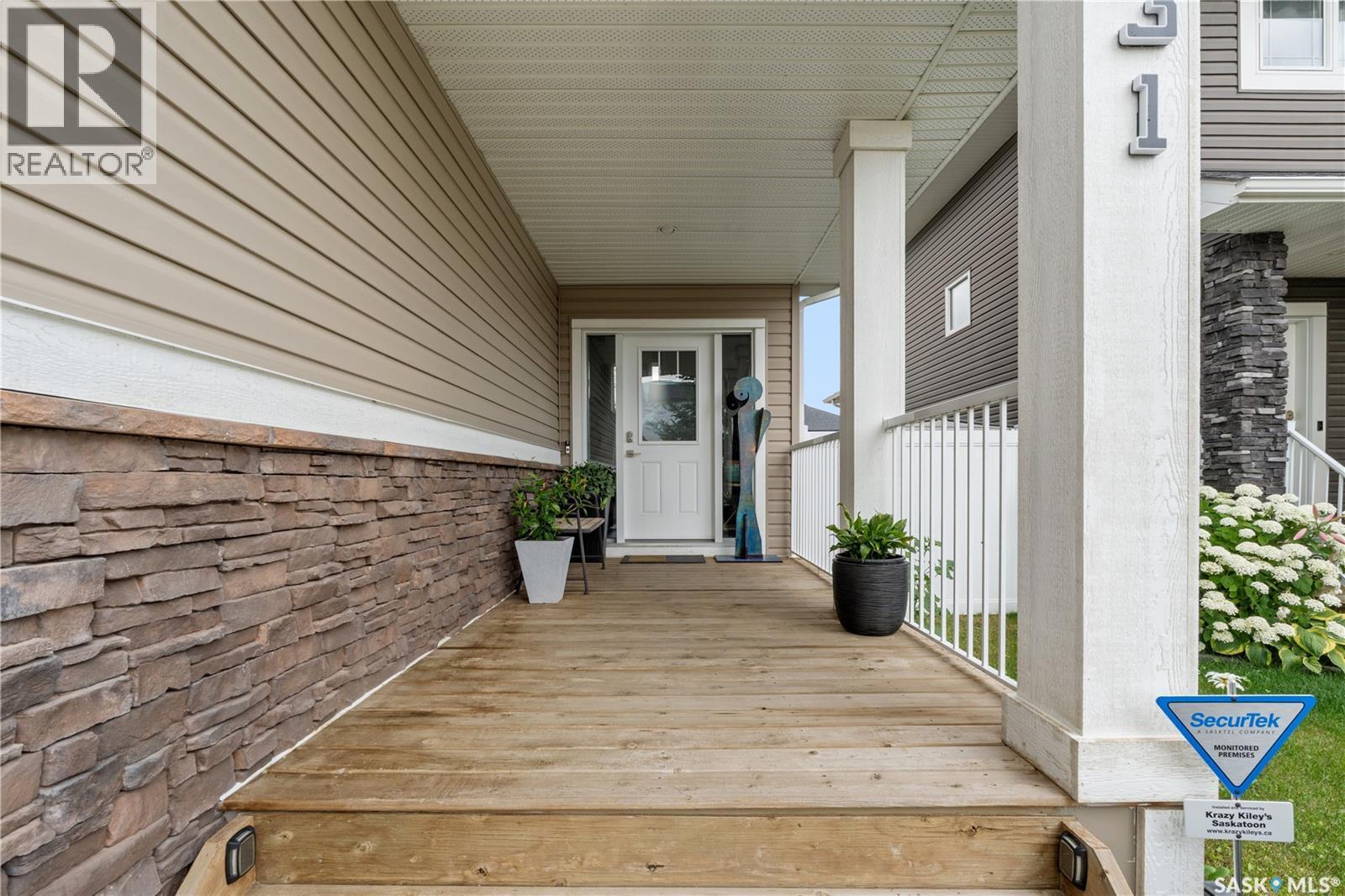 1231 Pringle Way, Saskatoon, SK - Outdoor With Deck Patio Veranda With Exterior