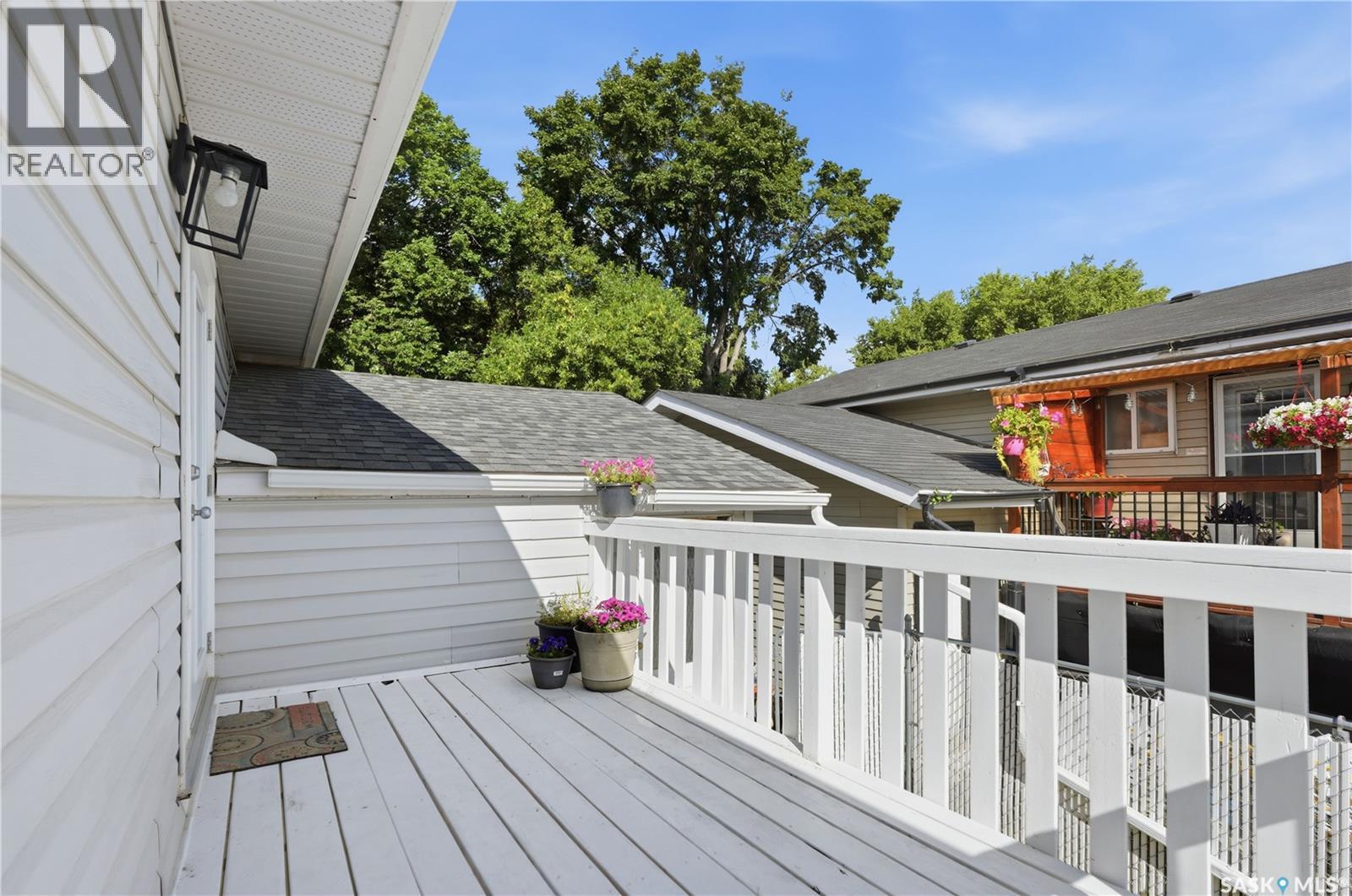 1408 B Avenue N, Saskatoon, SK - Outdoor With Deck Patio Veranda With Exterior