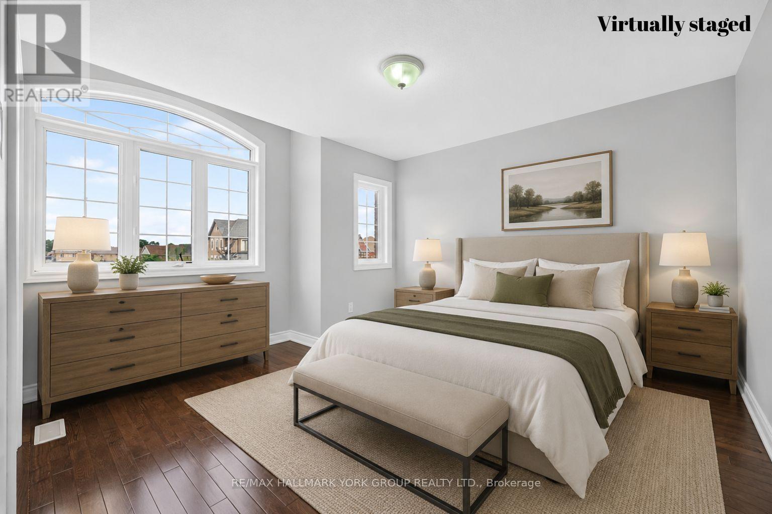 2nd bedroom Virtuallly Staged - 2094 Webster Boulevard, Innisfil, ON - Indoor Photo Showing Bedroom
