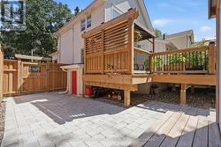 Side back Patio / Driveway - 