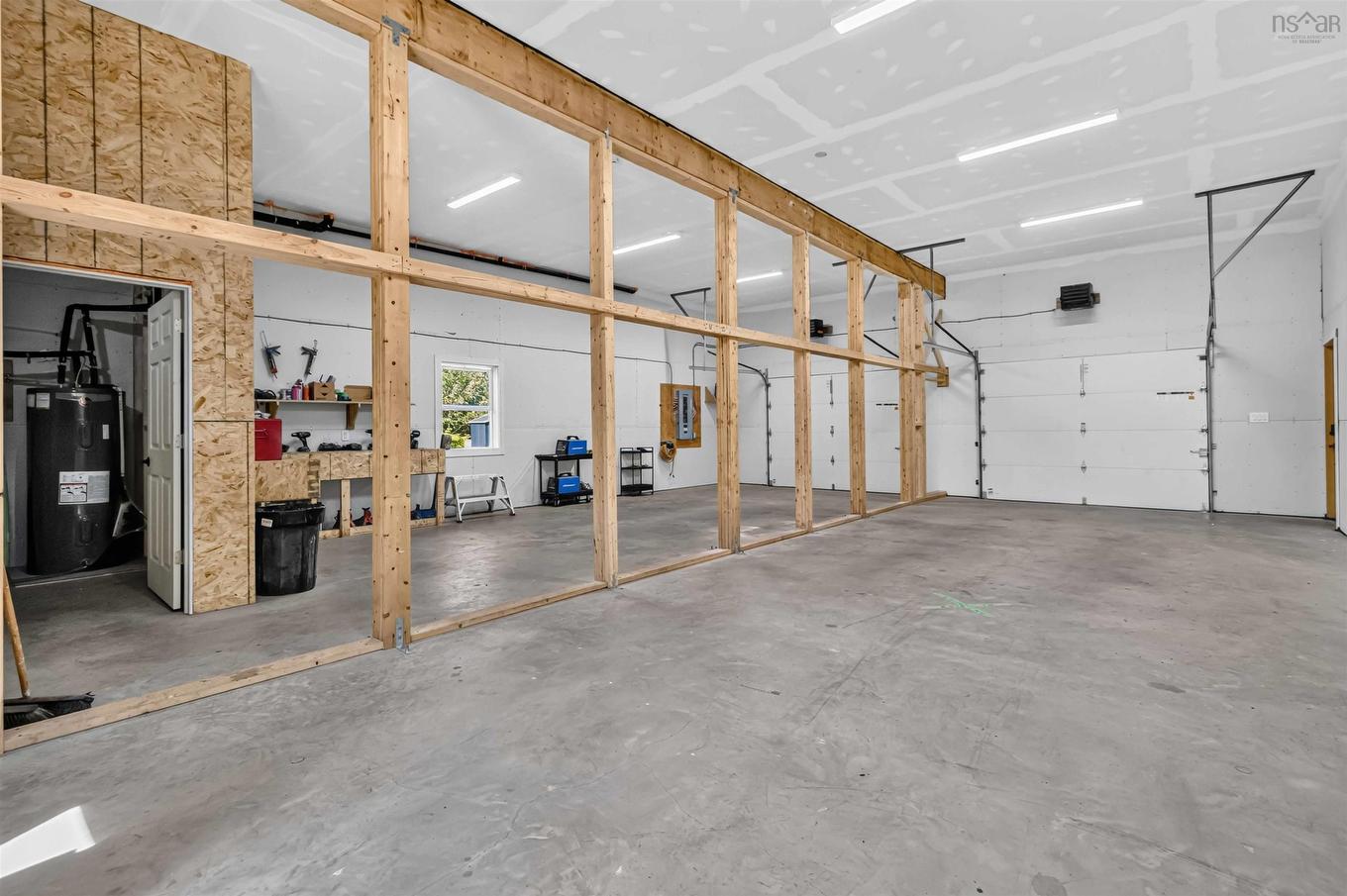 3597 Highway 14, Windsor Forks, NS - Indoor Photo Showing Garage