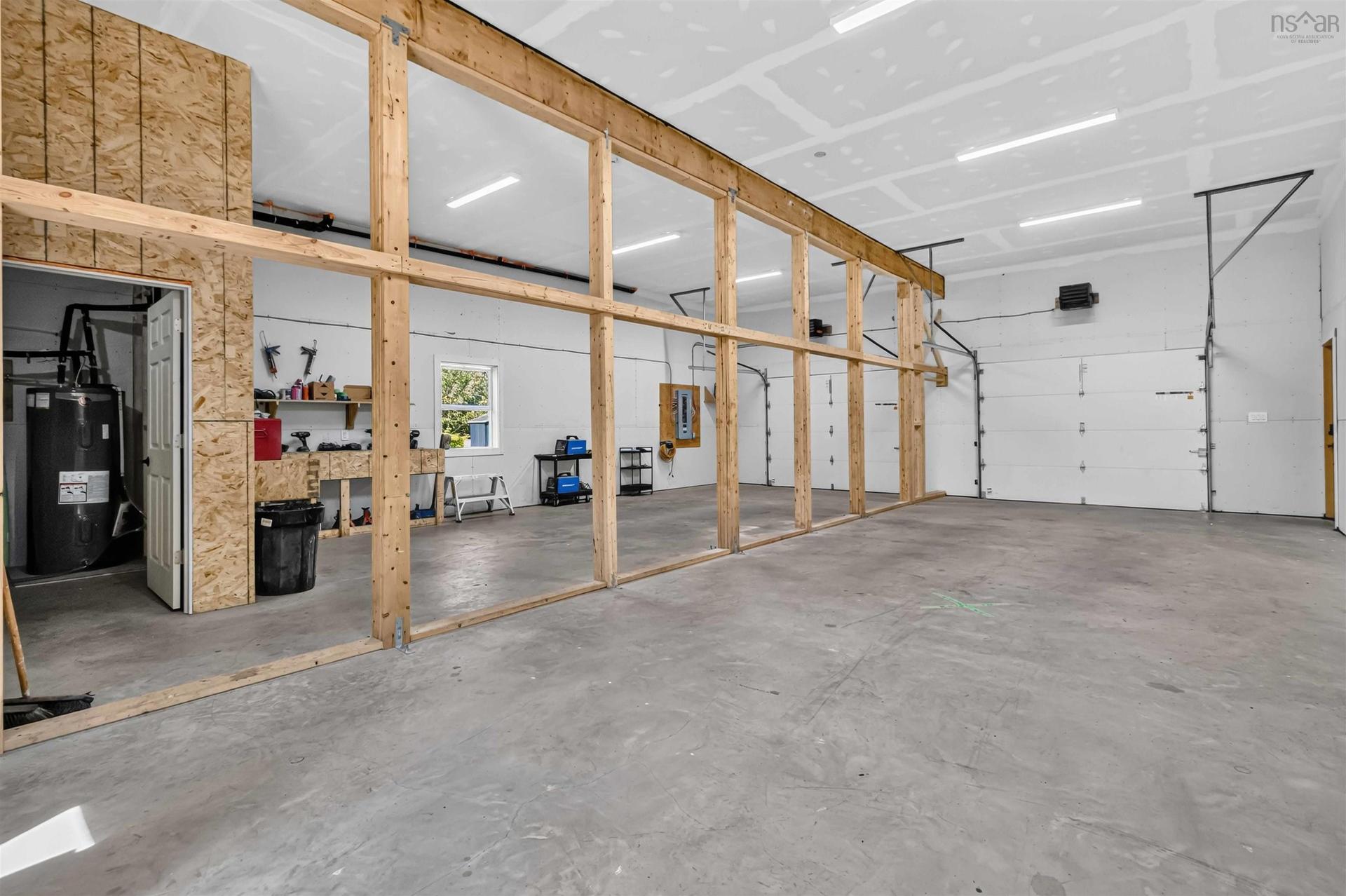 3597 Highway 14, Windsor Forks, NS - Indoor Photo Showing Garage