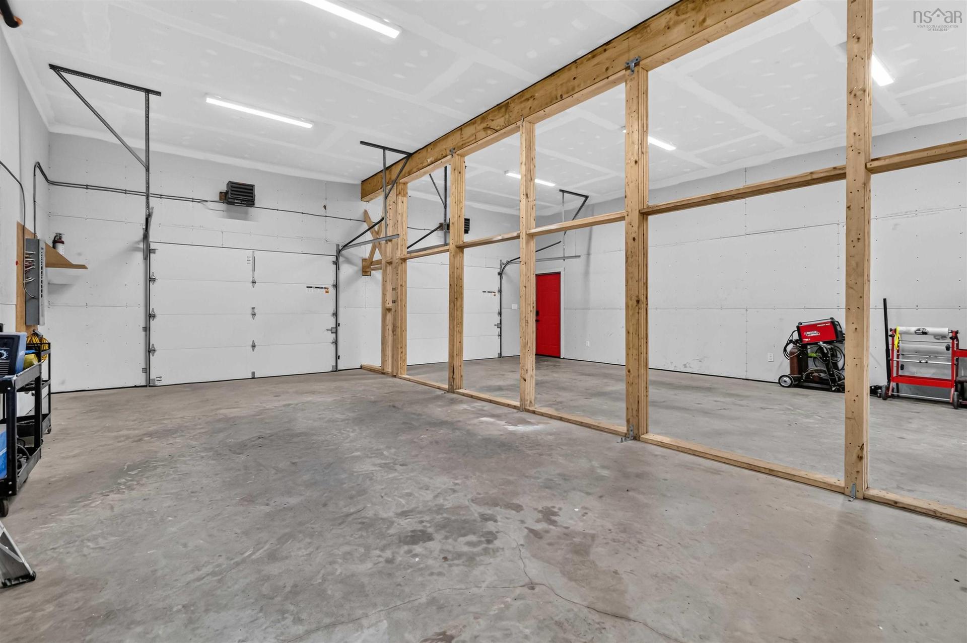 3597 Highway 14, Windsor Forks, NS - Indoor Photo Showing Garage
