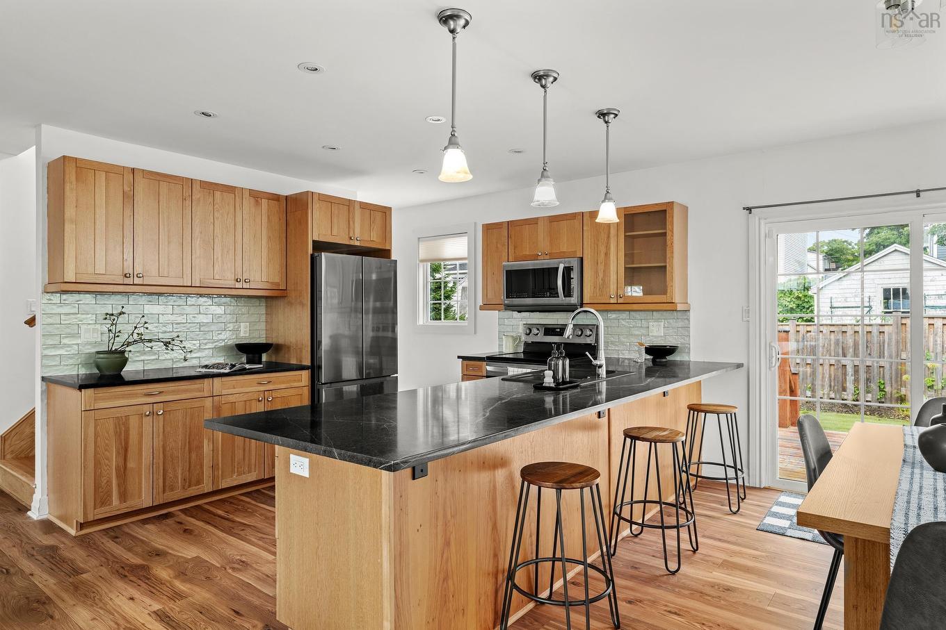 6705 Quinpool Road, Halifax, NS - Indoor Photo Showing Kitchen With Double Sink
