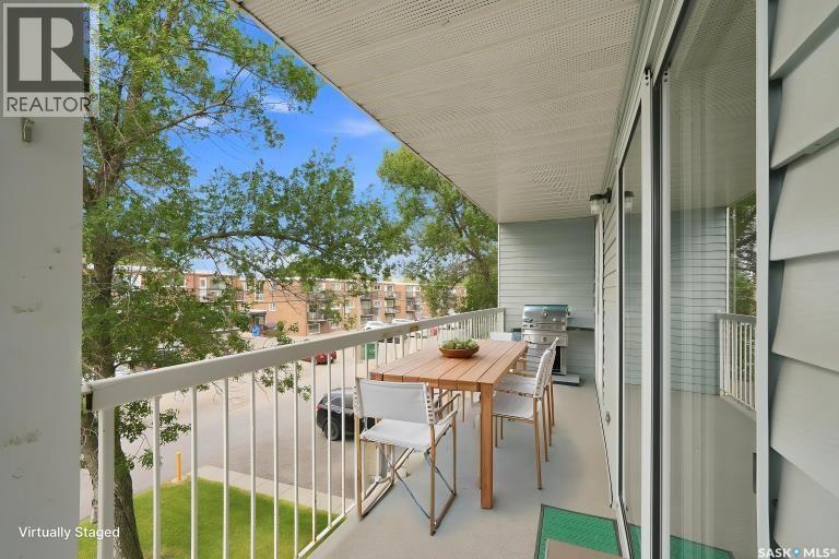 203 918 Argyle Avenue, Saskatoon, SK - Outdoor With Balcony With Exterior