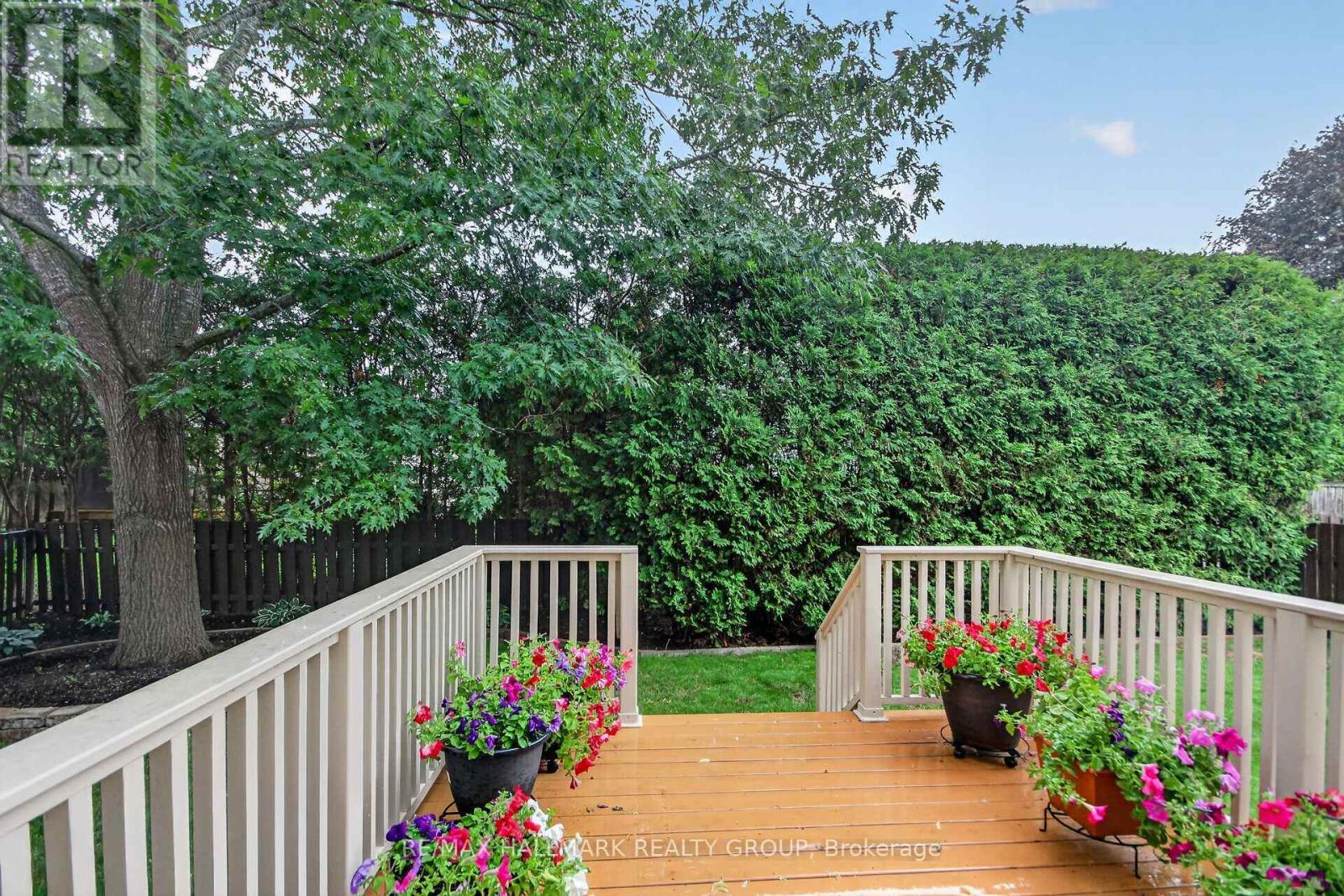 Beautiful large wood deck in private backyard. - 12 Ready Way, Ottawa, ON - Outdoor With Deck Patio Veranda