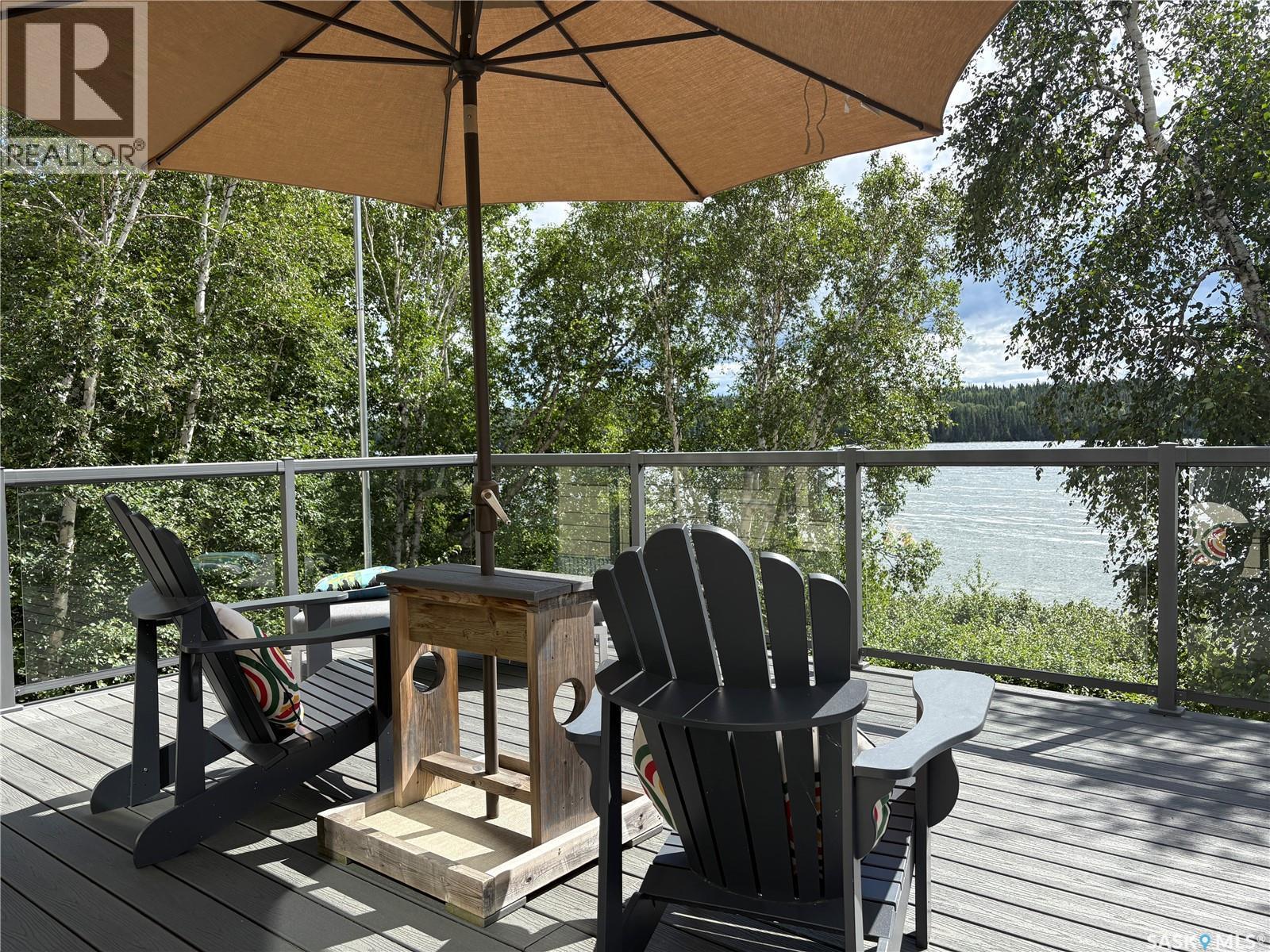 22 Tranquility Drive, Cowan Lake, SK - Outdoor With Body Of Water With Deck Patio Veranda With Exterior