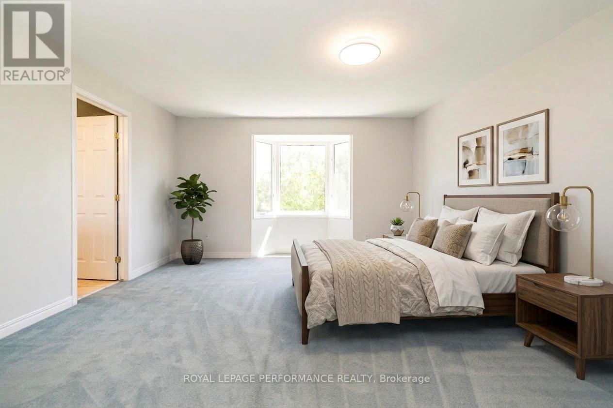 Primary bedroom *virtually styled - 127 Finn Court, Ottawa, ON - Indoor Photo Showing Bedroom