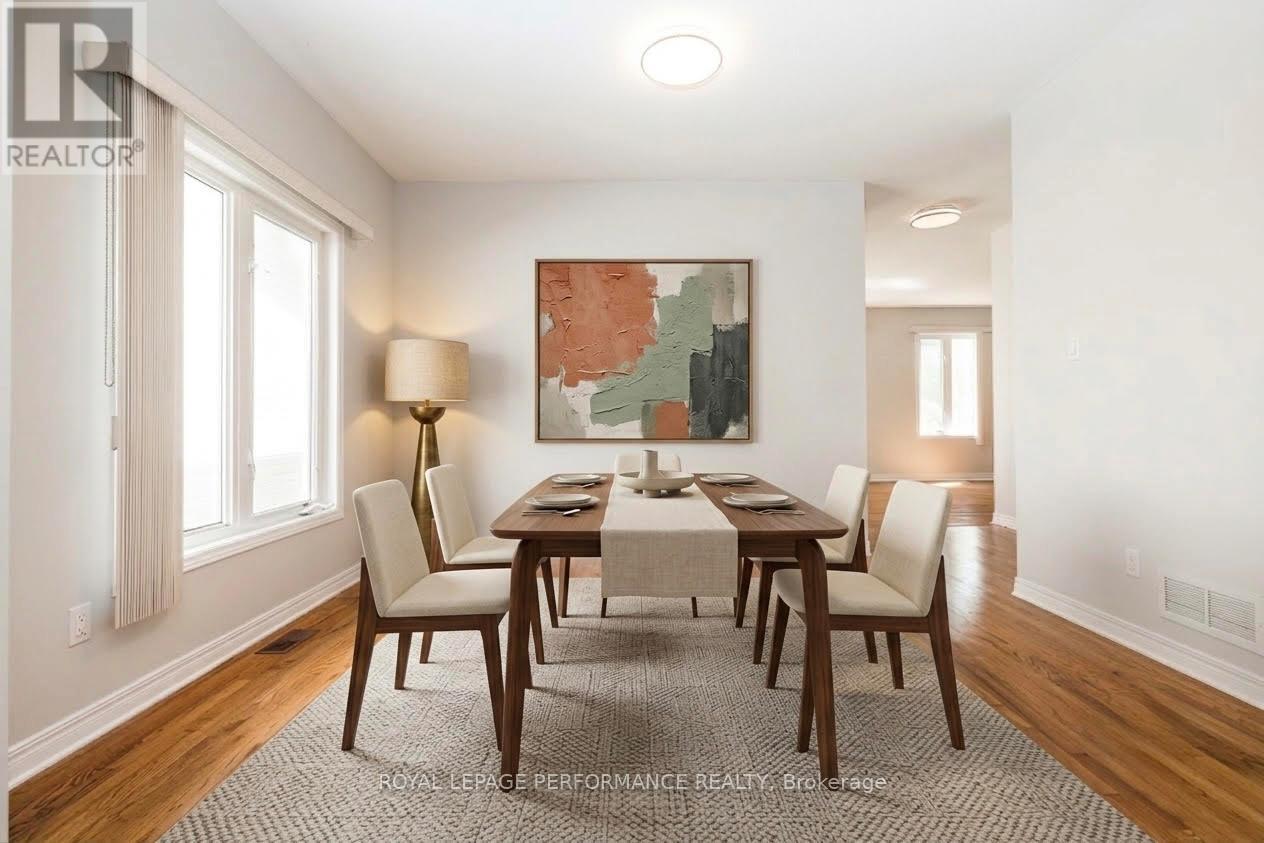 Diningroom *virtually styled - 127 Finn Court, Ottawa, ON - Indoor Photo Showing Dining Room