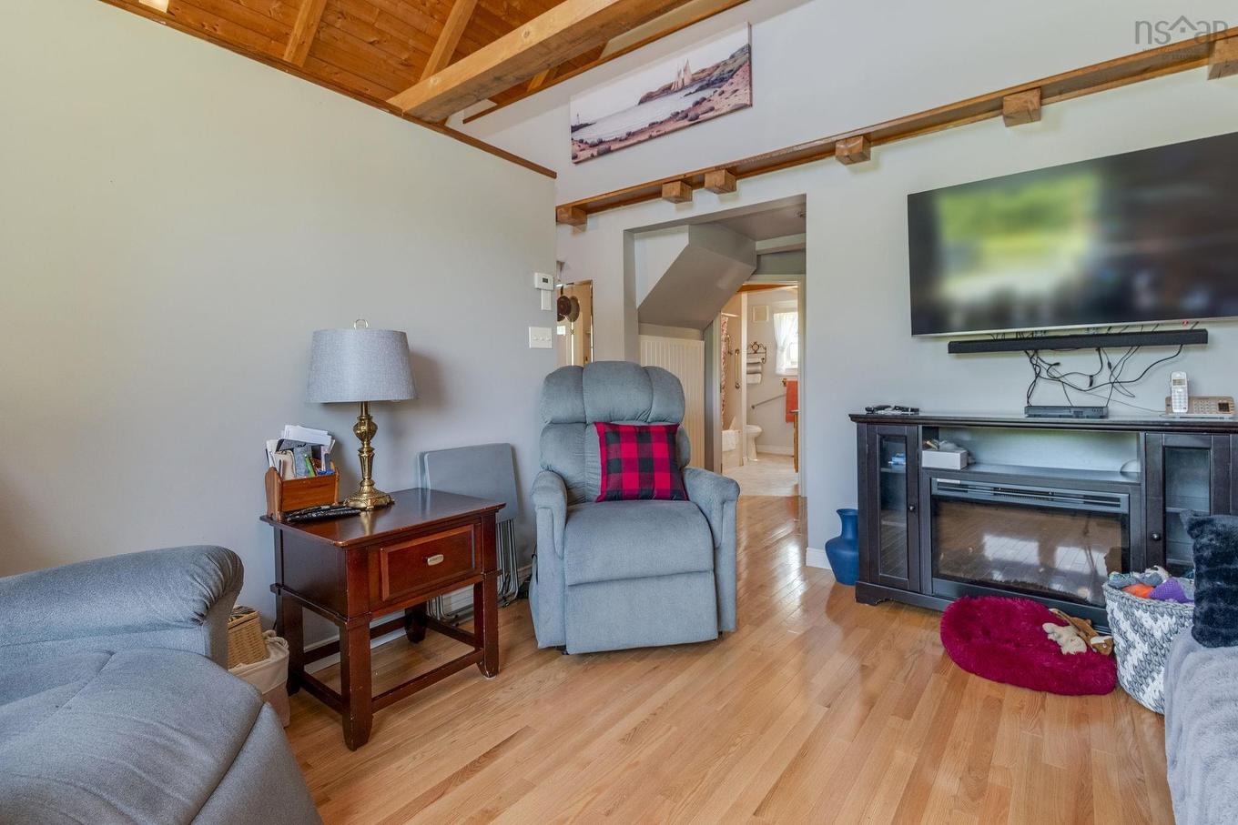 1492 Glen Road Road, Antigonish County, NS - Indoor Photo Showing Living Room With Fireplace