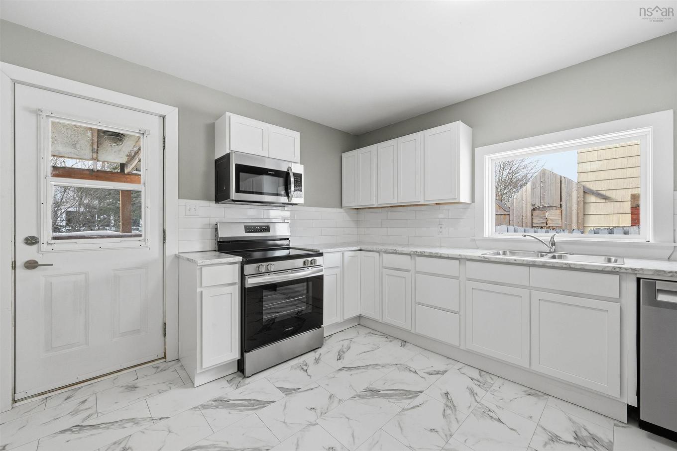 56 Whitman Court, Truro, NS - Indoor Photo Showing Kitchen With Double Sink