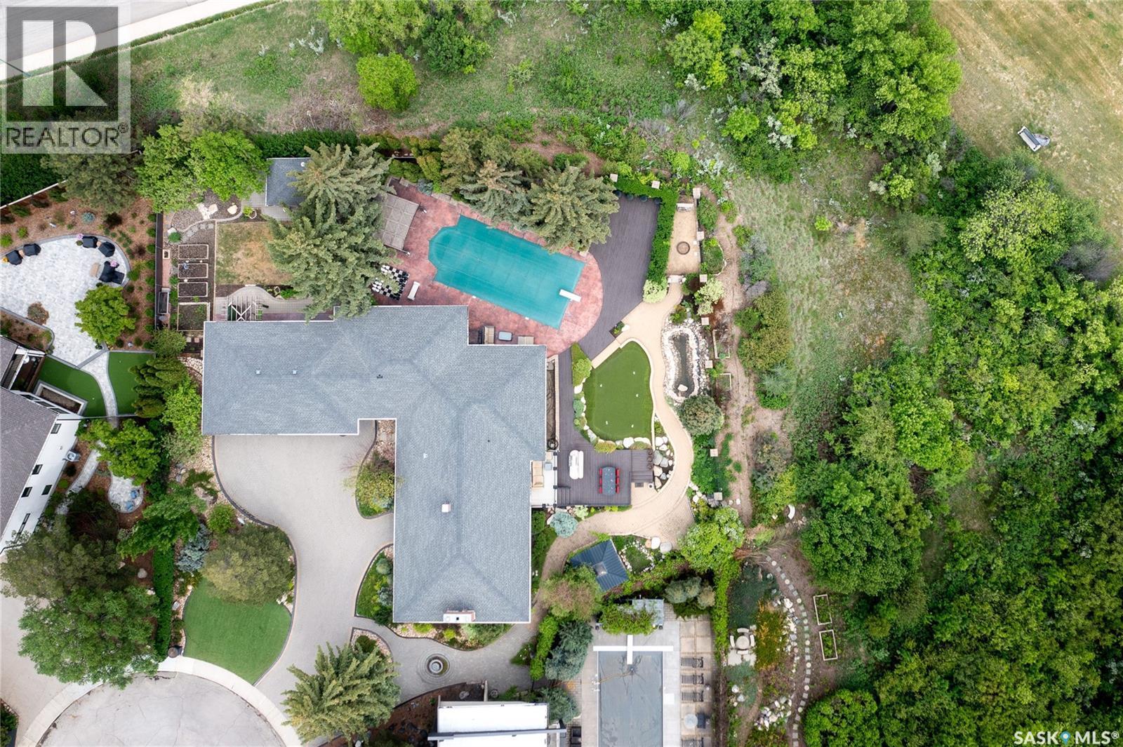 15 Quappelle Court, Saskatoon, SK - Outdoor With In Ground Pool With View