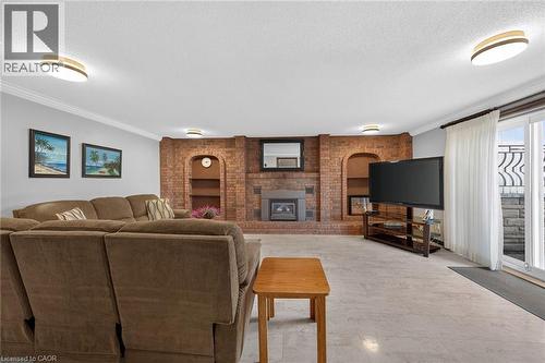 39 Algonquin Court, Hamilton, ON - Indoor Photo Showing Other Room With Fireplace
