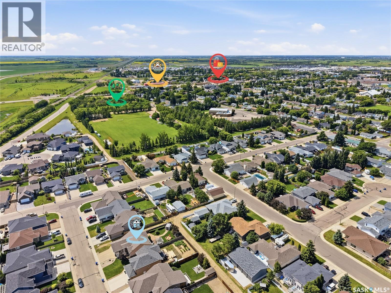 506 Antler Crescent, Warman, SK - Outdoor With View