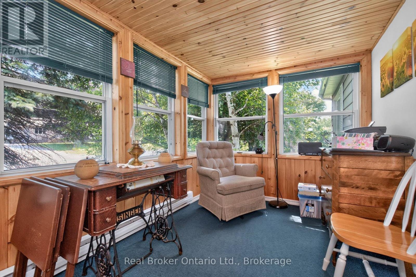 Sunroom - 150 Lafontaine Road E, Tiny, ON - Outdoor With Deck Patio Veranda With Exterior