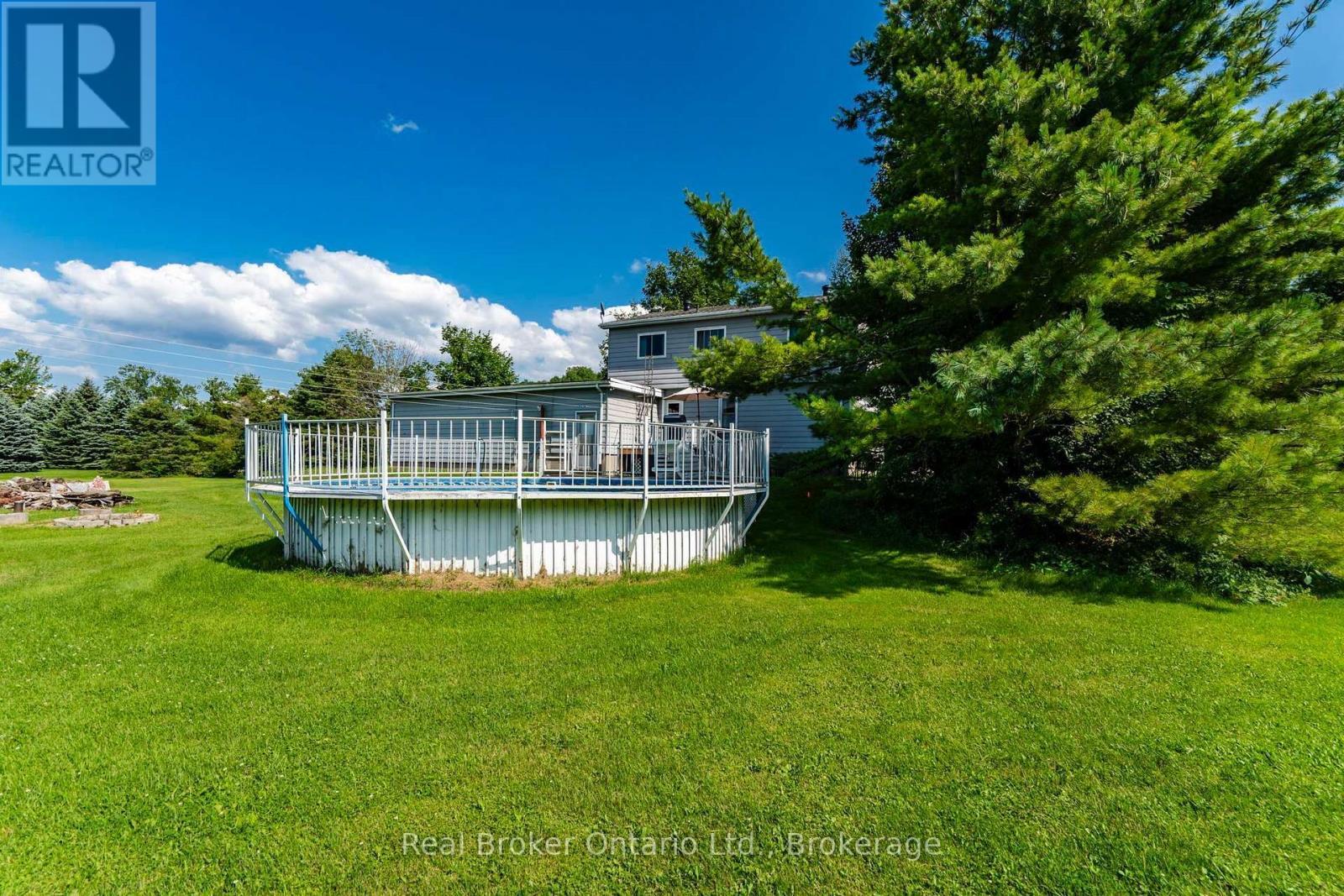 Above Ground Pool - 150 Lafontaine Road E, Tiny, ON - Outdoor With Above Ground Pool