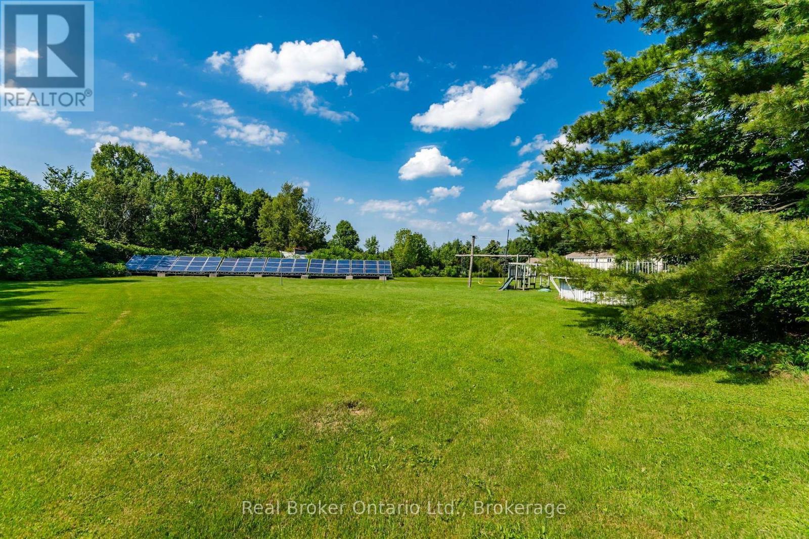 Solar Panels - 150 Lafontaine Road E, Tiny, ON - Outdoor With View