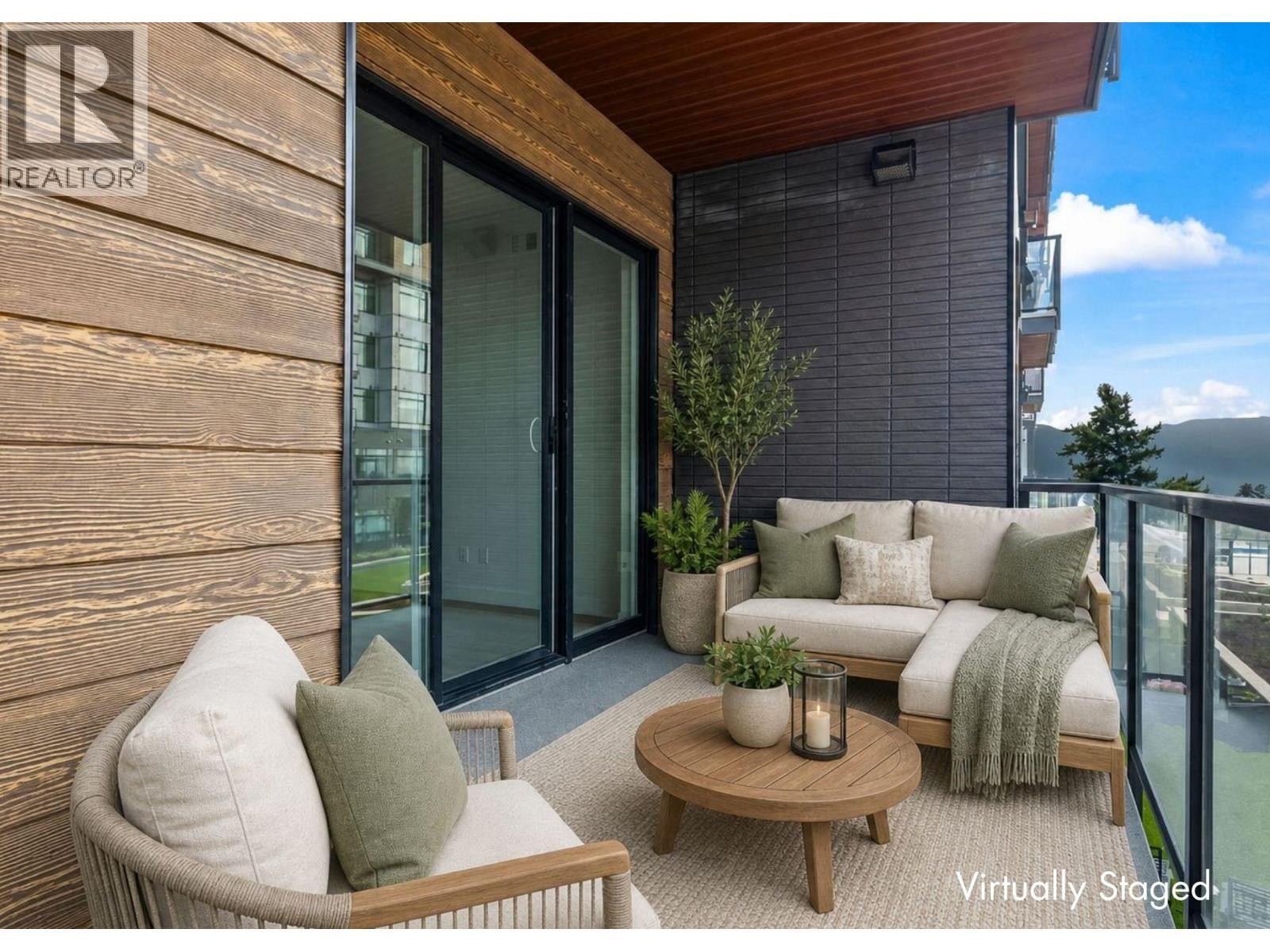 Patio - virtually staged to show possibilities - 2780 Olalla Road Unit# 201, West Kelowna, BC - Outdoor With Deck Patio Veranda With Exterior